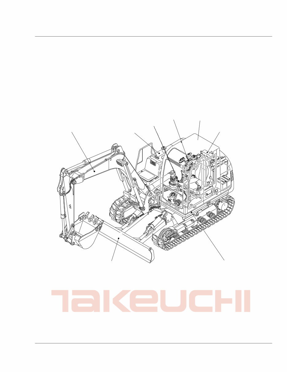 Takeuchi TB175 Compact Excavator Parts Manual (SN 17530001 and up) preview img 1