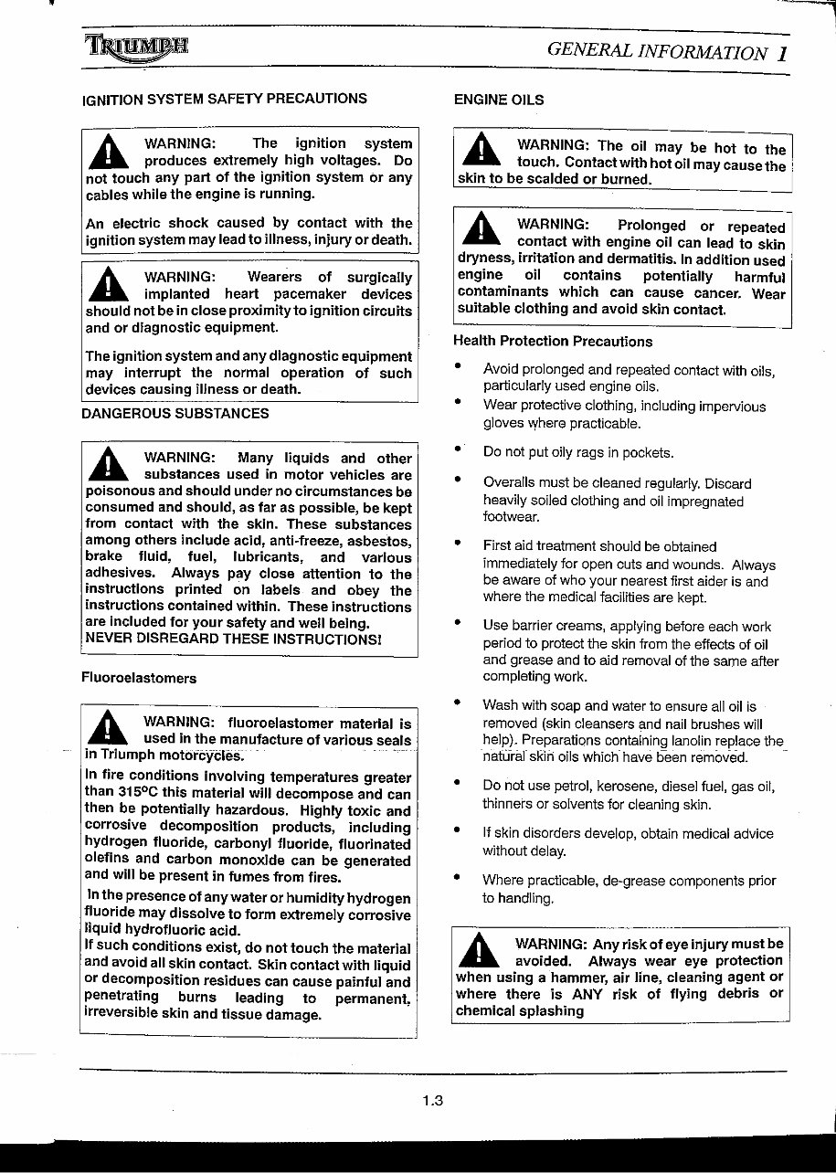 2004 Triumph Daytona 600 Service Repair Manual preview img 8
