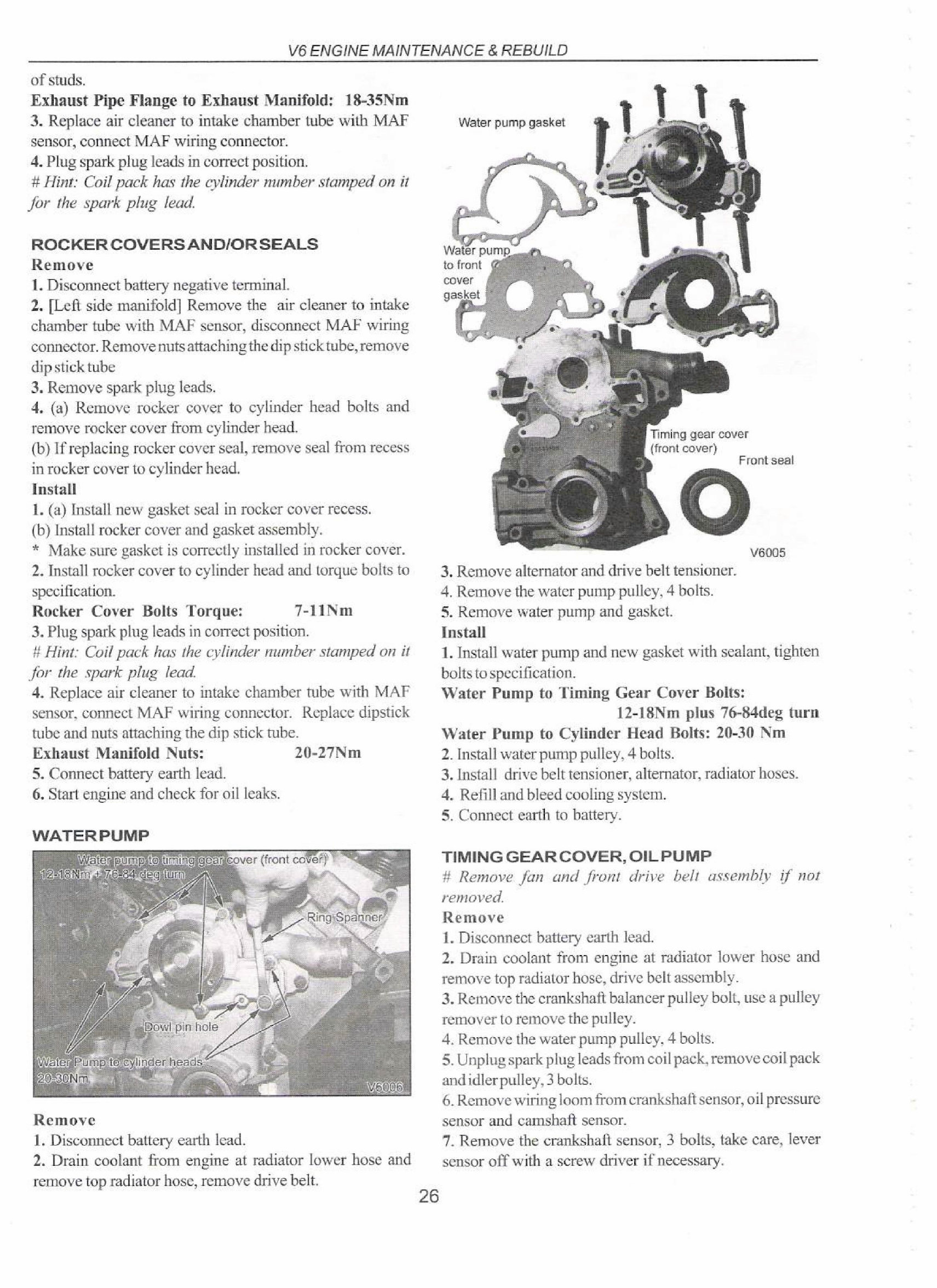 1997-2004 Holden Commodore VT VX VY VU Service & Repair Manual preview img 6