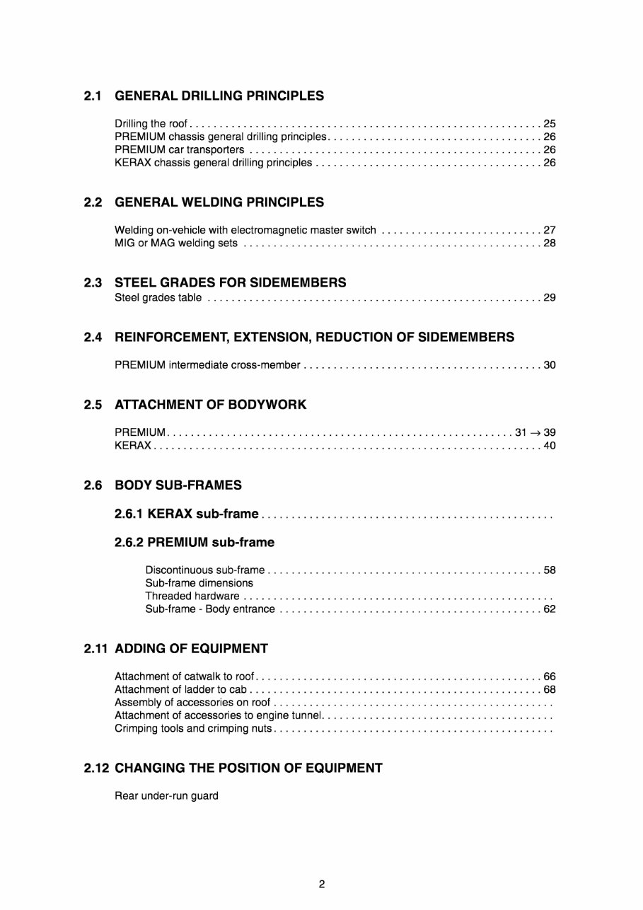 1990-2012 Renault Trucks (Kerax/Magnum/Mascott/Midlum/Premium) OEM Service & Repair Manual preview img 8