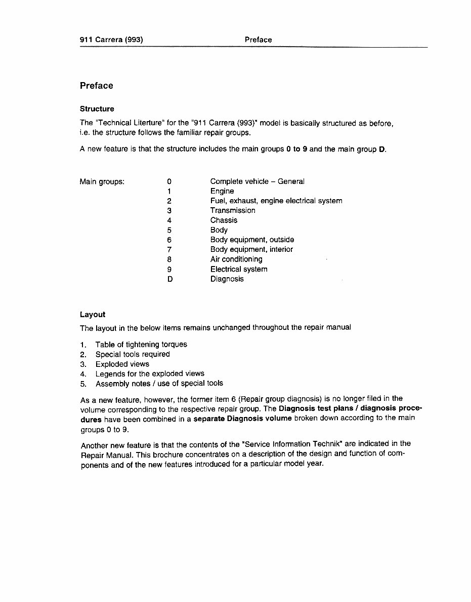 Porsche 911 Carrera Repair Manual preview img 2