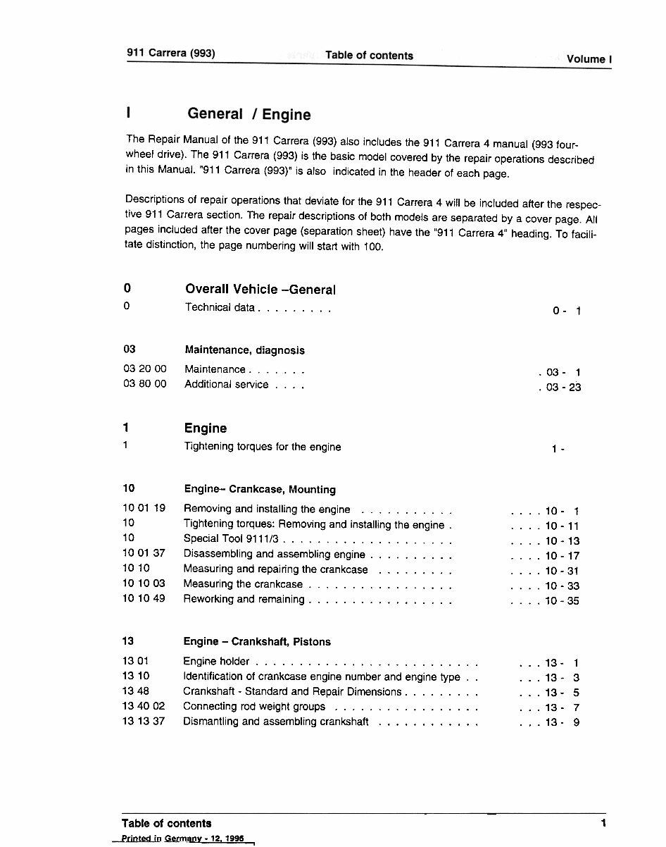 Porsche 911 Carrera Repair Manual preview img 8