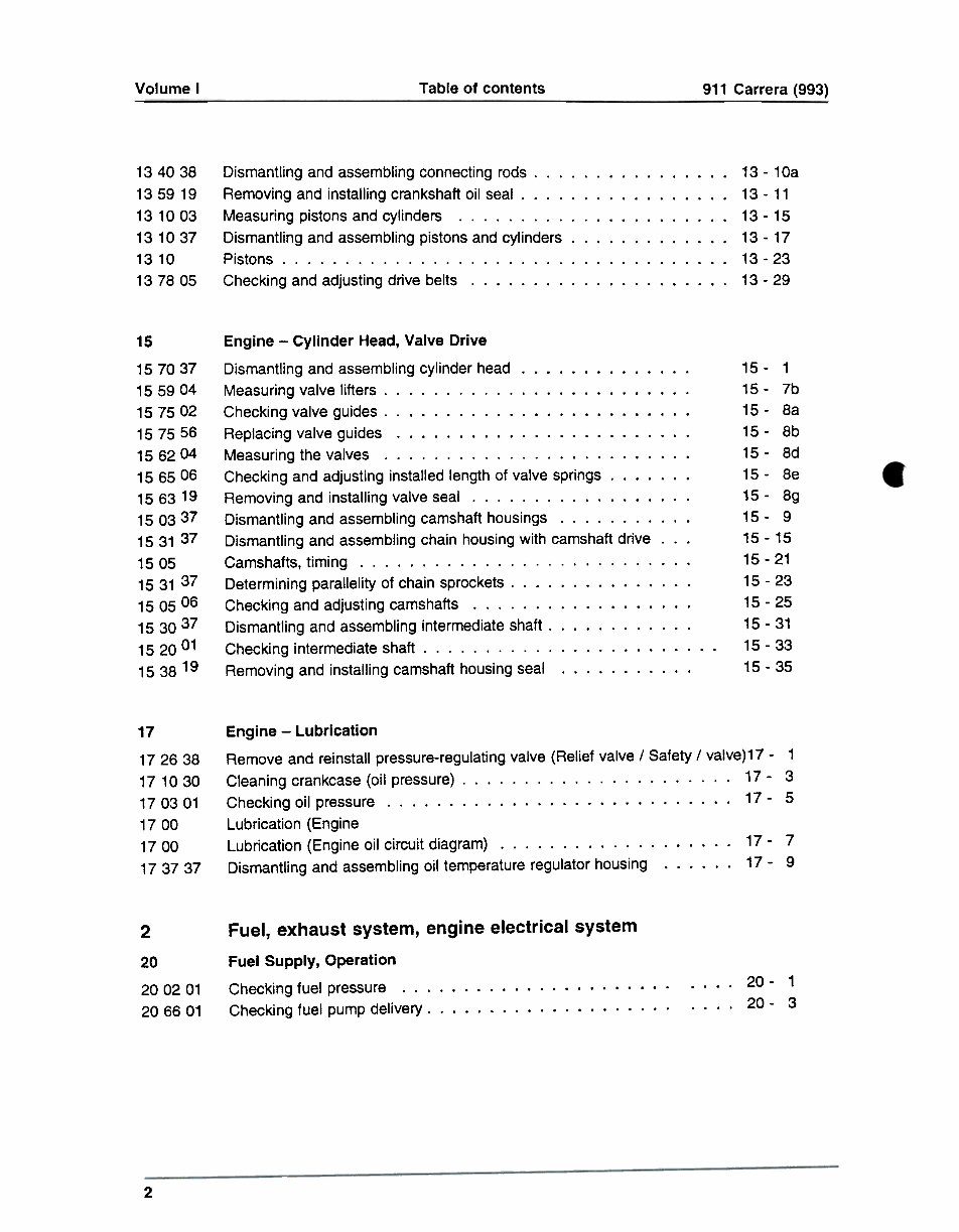 Porsche 911 Carrera Repair Manual preview img 9