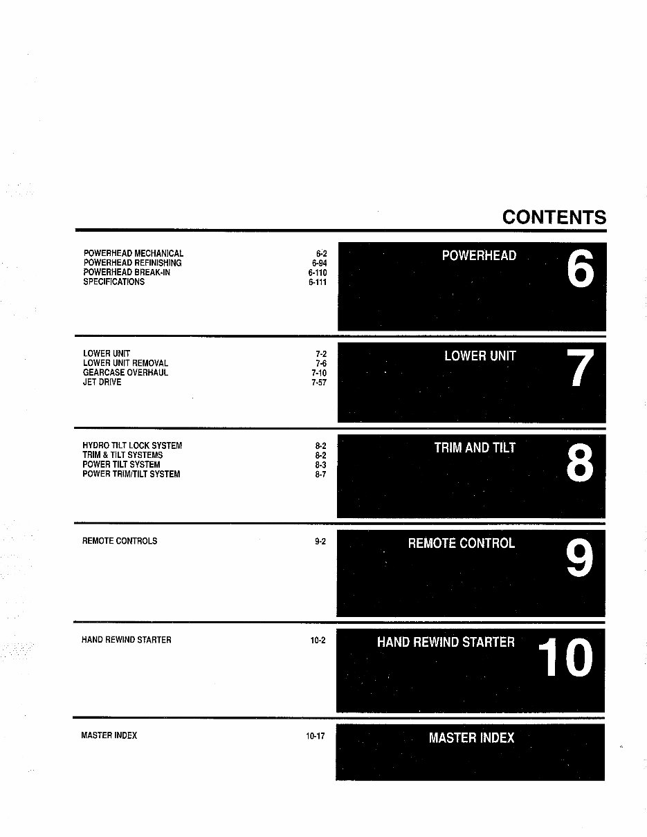 1984-1996 Yamaha 200 HP V6 Outboard OEM Service & Repair Manual preview img 2