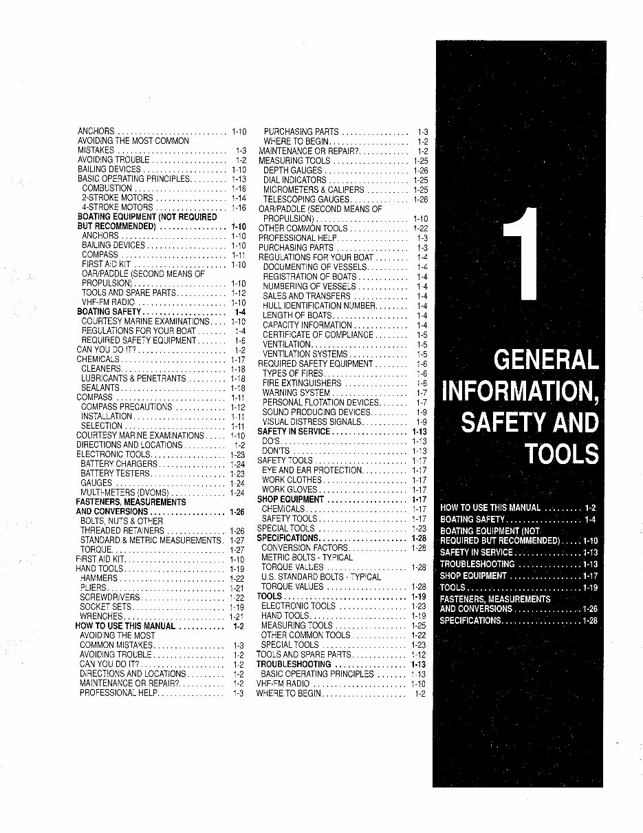 1984-1996 Yamaha 200 HP V6 Outboard OEM Service & Repair Manual preview img 3