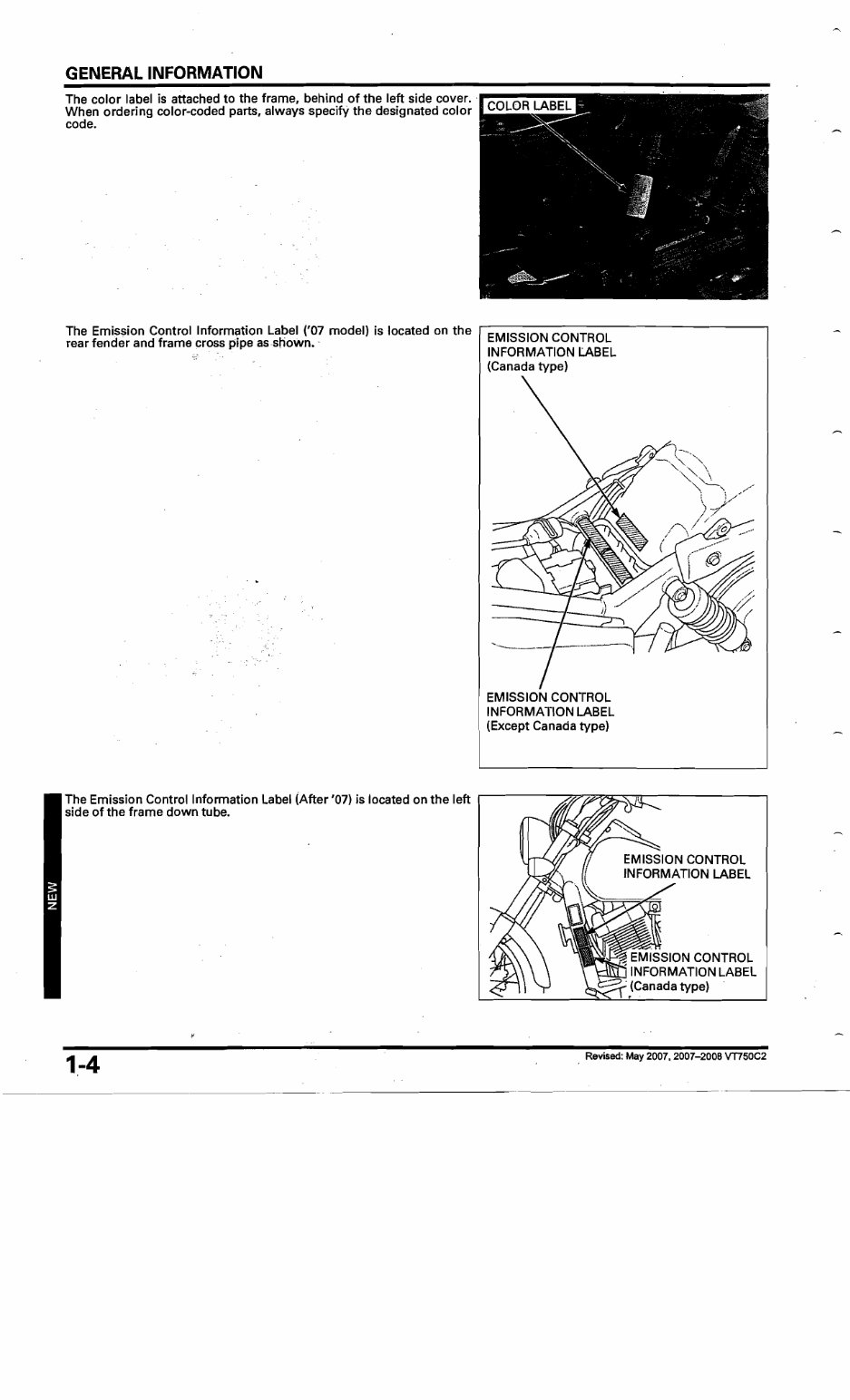 2007-2009 Honda VT750C2 Shadow Spirit Service & Repair Manual preview img 7