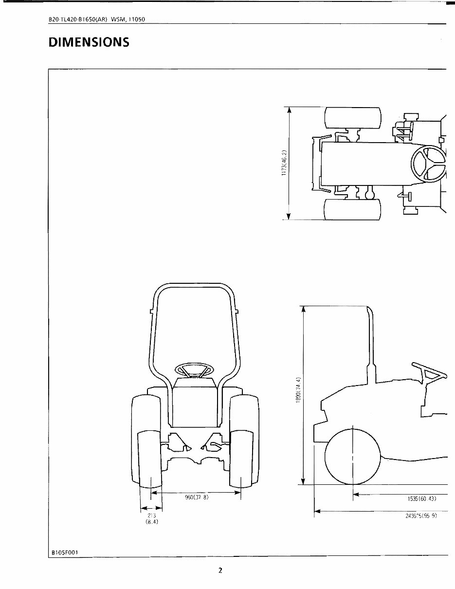 Kubota B20 Tractor and Backhoe Workshop Service Manual preview img 2