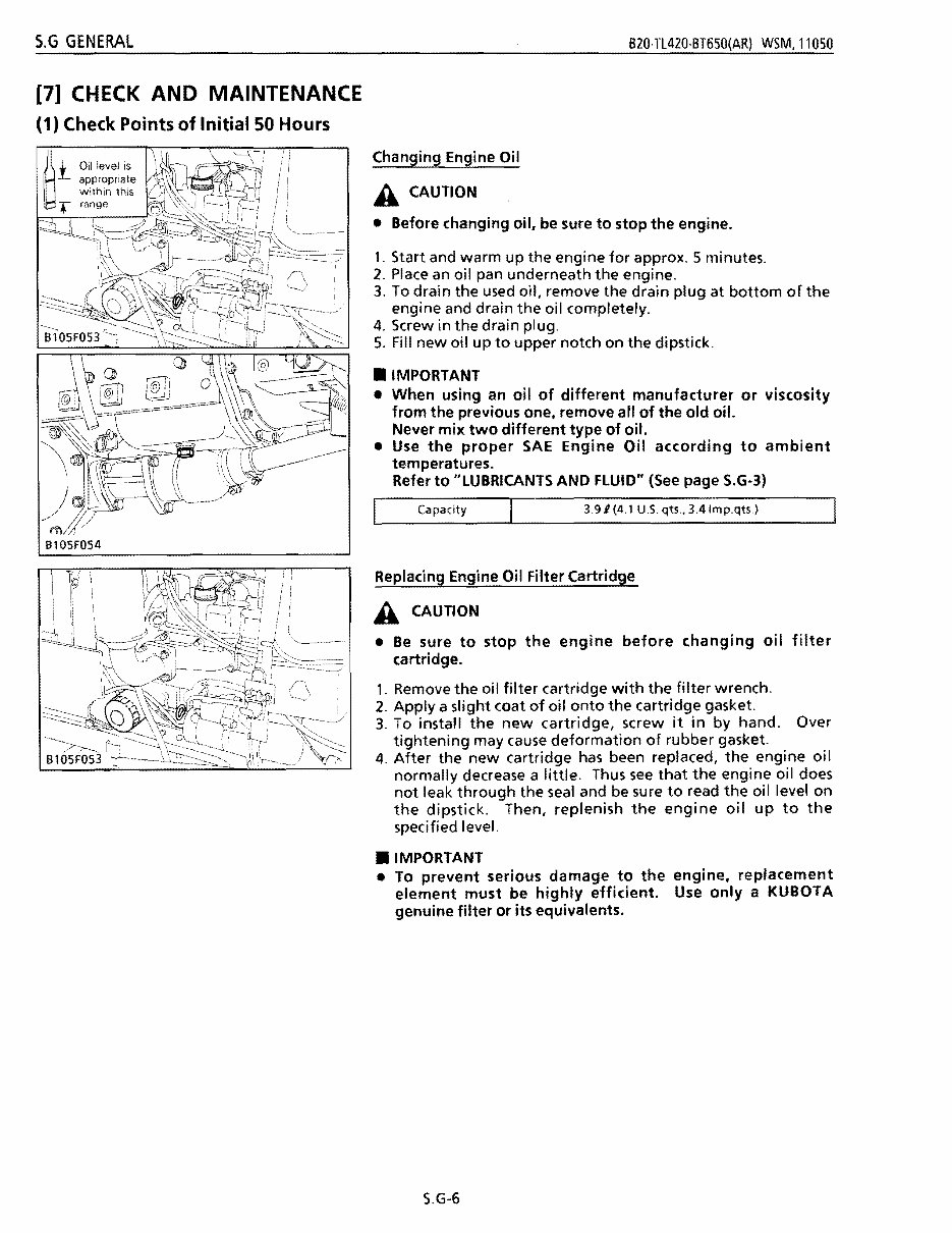 Kubota B20 Tractor and Backhoe Workshop Service Manual preview img 9