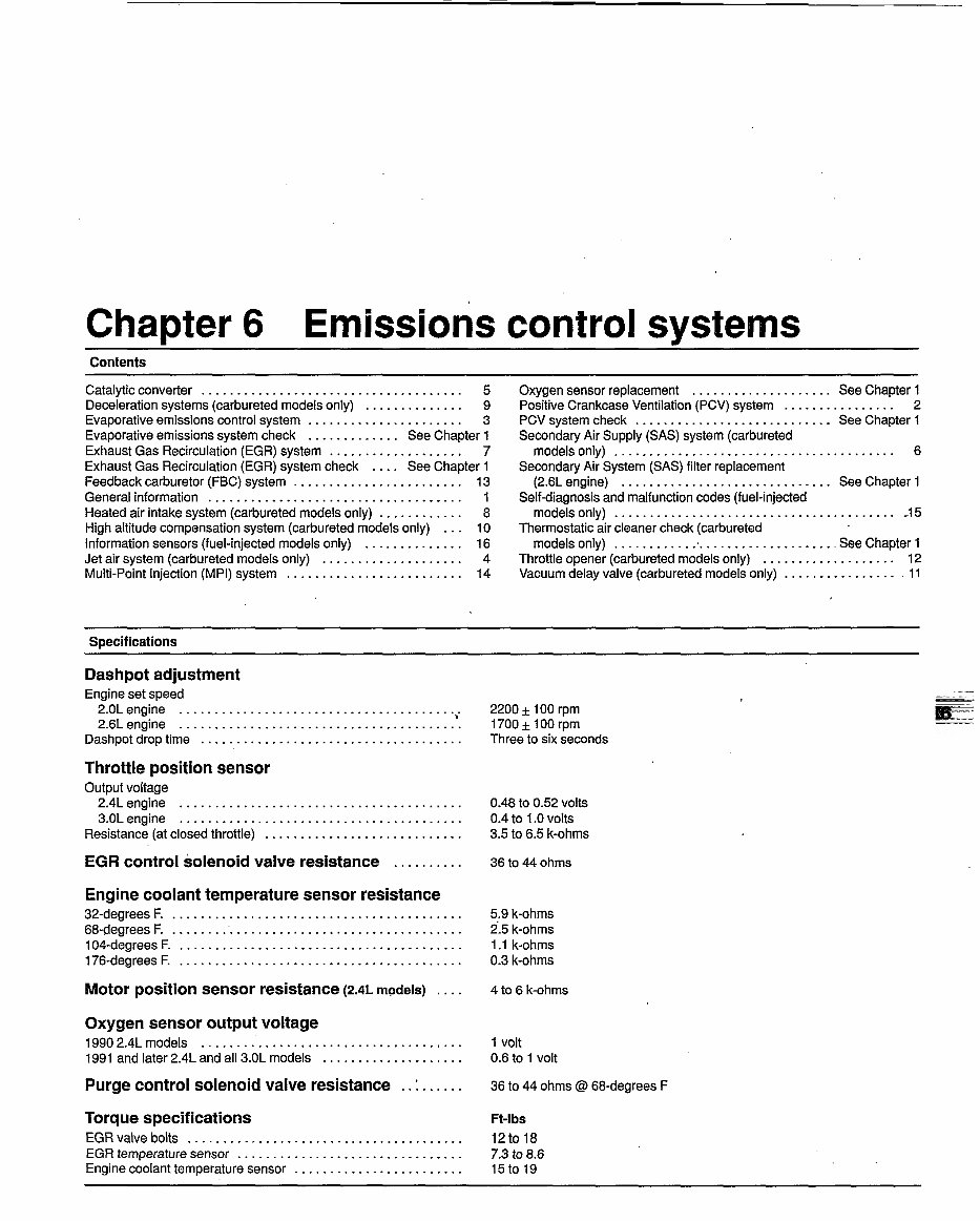 Mitsubishi Montero 1987 Service Manual preview img 1
