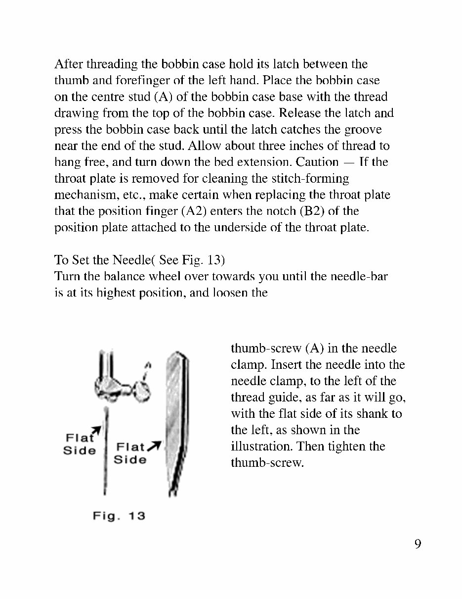 Singer Sewing Machine Instruction Manuals preview img 10