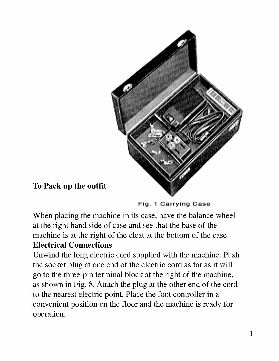 Singer Sewing Machine Instruction Manuals preview img 2