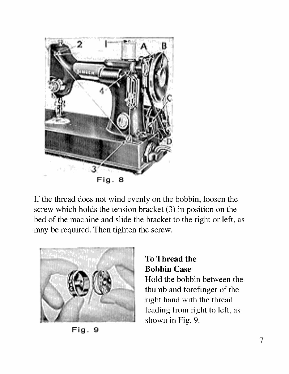Singer Sewing Machine Instruction Manuals preview img 8