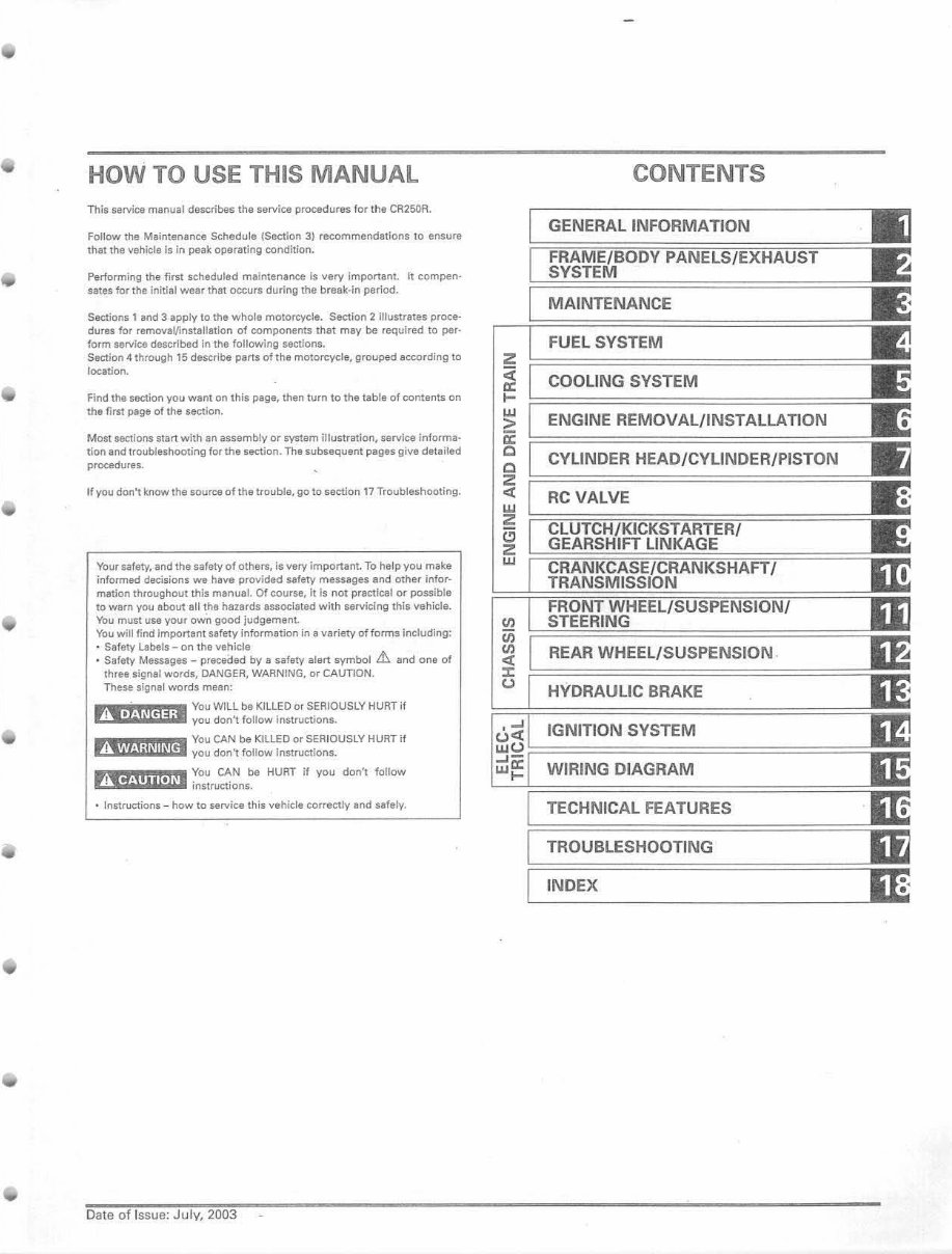 2002-2004 CR250R Service & Repair Manual preview img 3