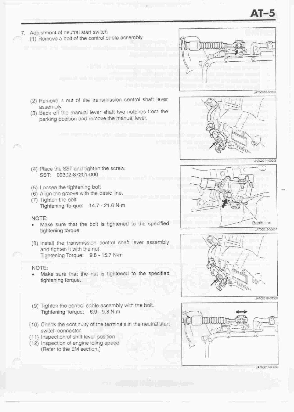 1998-2002 Daihatsu Terios Service & Repair Manual preview img 5