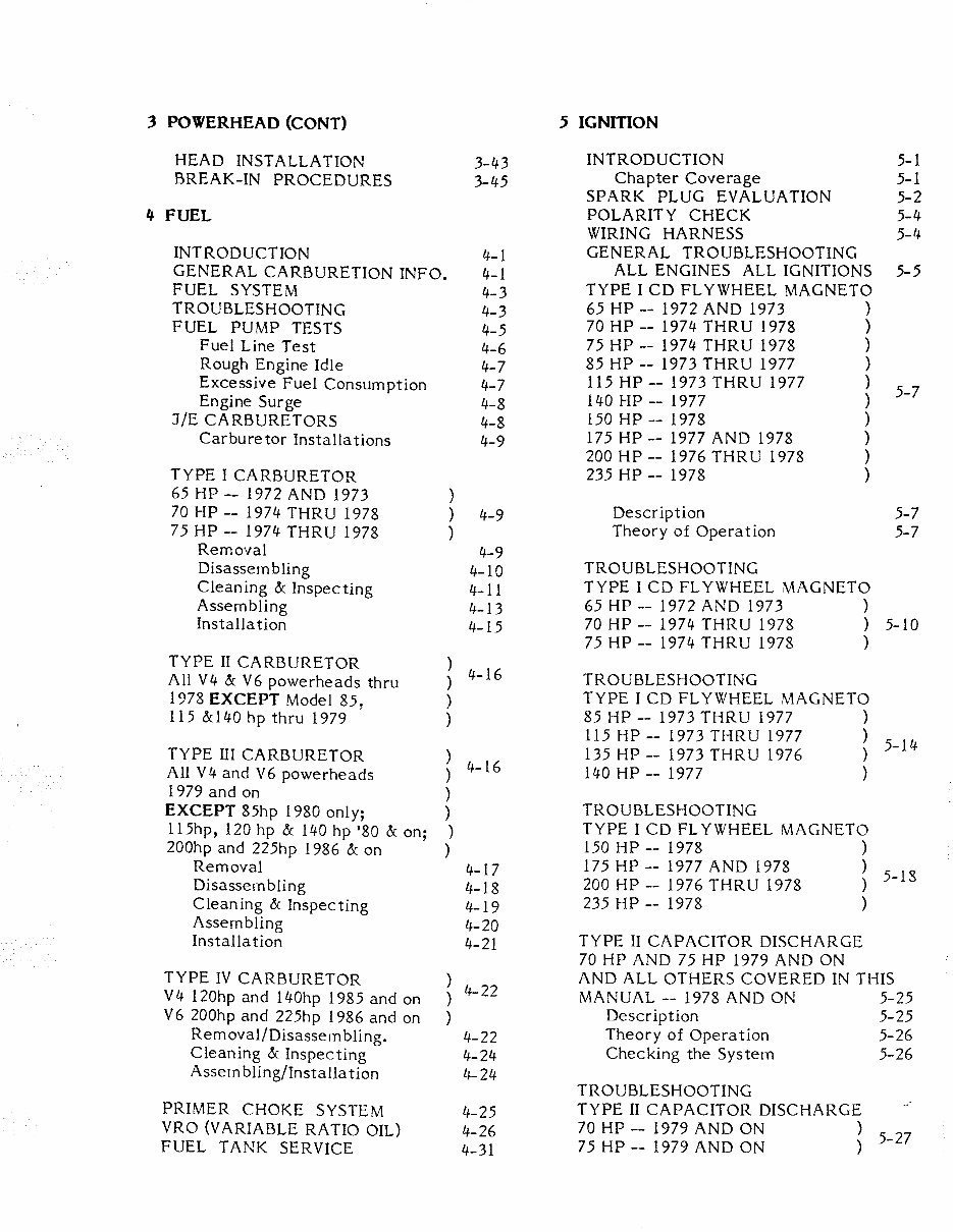 1979 Johnson Evinrude 150 HP Outboard Factory Service & Work Shop Manual preview img 3