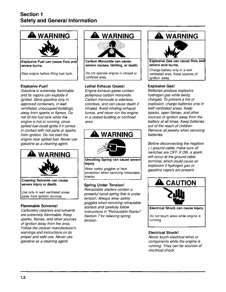 Kohler OHC 16 18 HP Horizontal Crankshaft Engines Workshop Service Repair Manual preview img 4