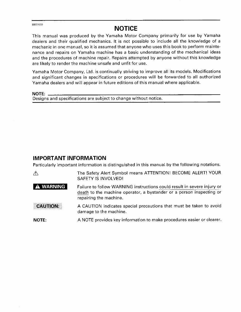 Yamaha Kodiak 400 Service Repair Manual preview img 4