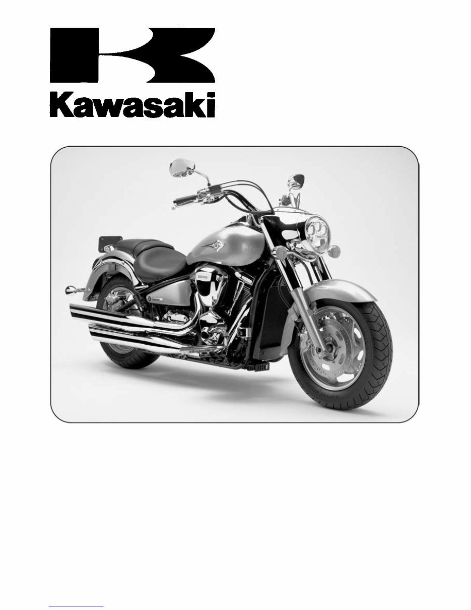 2000-2007 Kawasaki Vulcan 2000 (VN2000) Limited/Classic/Classic LT OEM Service & Repair Manual preview img 1