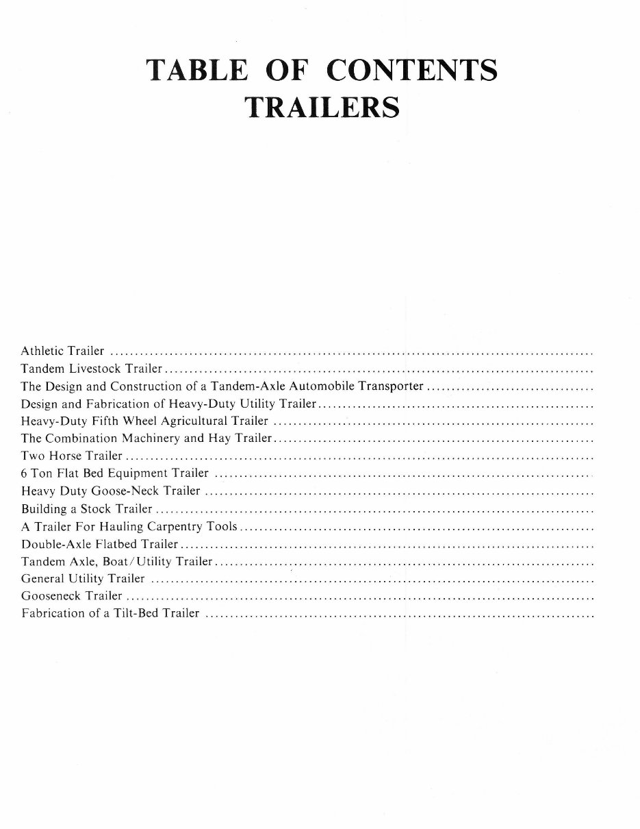 CAR HAULER TRAILER PLANS FLAT BED preview img 1