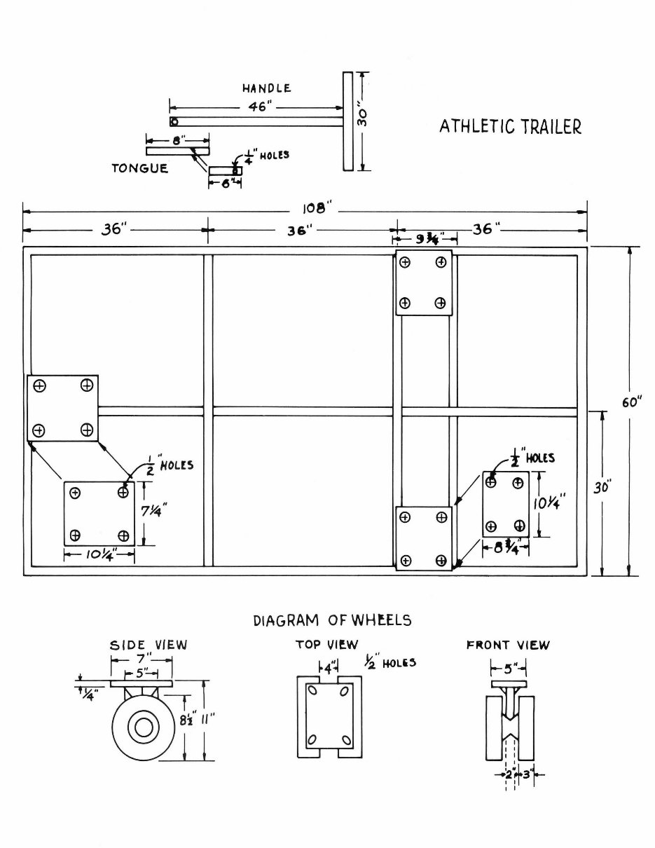CAR HAULER TRAILER PLANS FLAT BED preview img 3