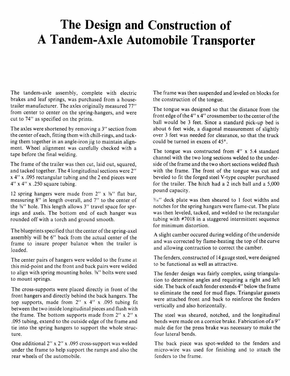 CAR HAULER TRAILER PLANS FLAT BED preview img 5