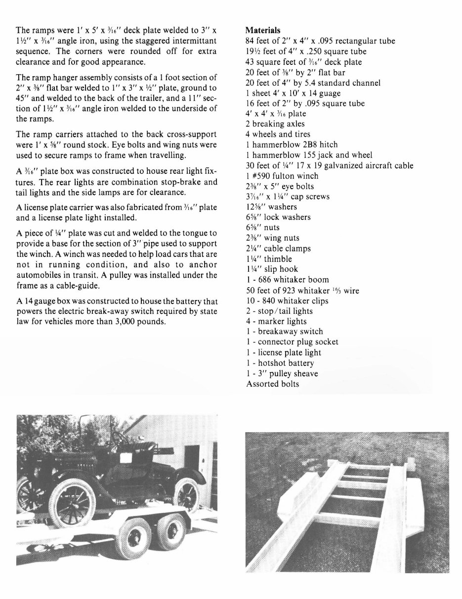 CAR HAULER TRAILER PLANS FLAT BED preview img 6