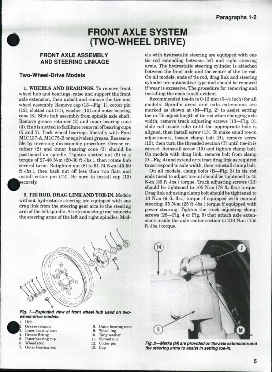 Ford 3230/3430/3930/4630/4830 Tractors OEM Service & Repair Manual preview img 5