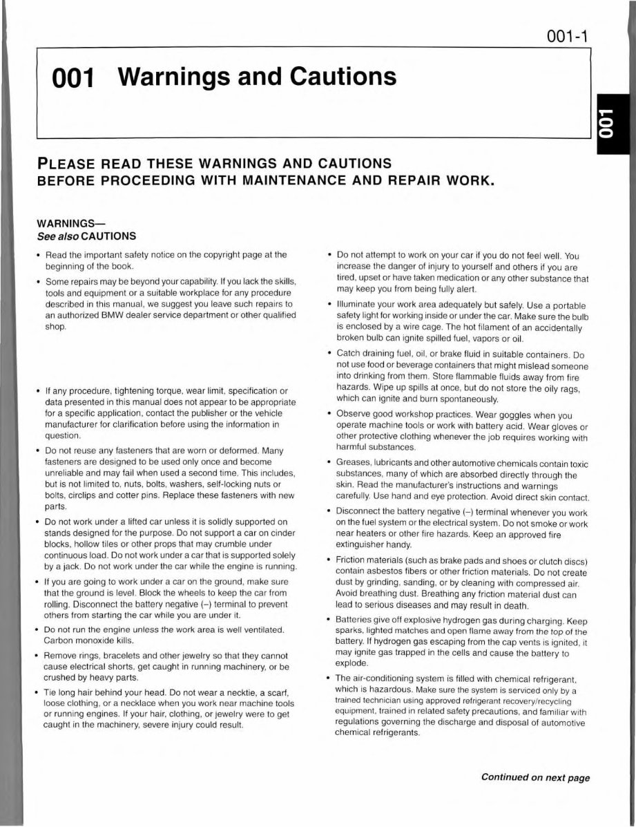 2003 BMW 540I Service and Repair Manual preview img 2