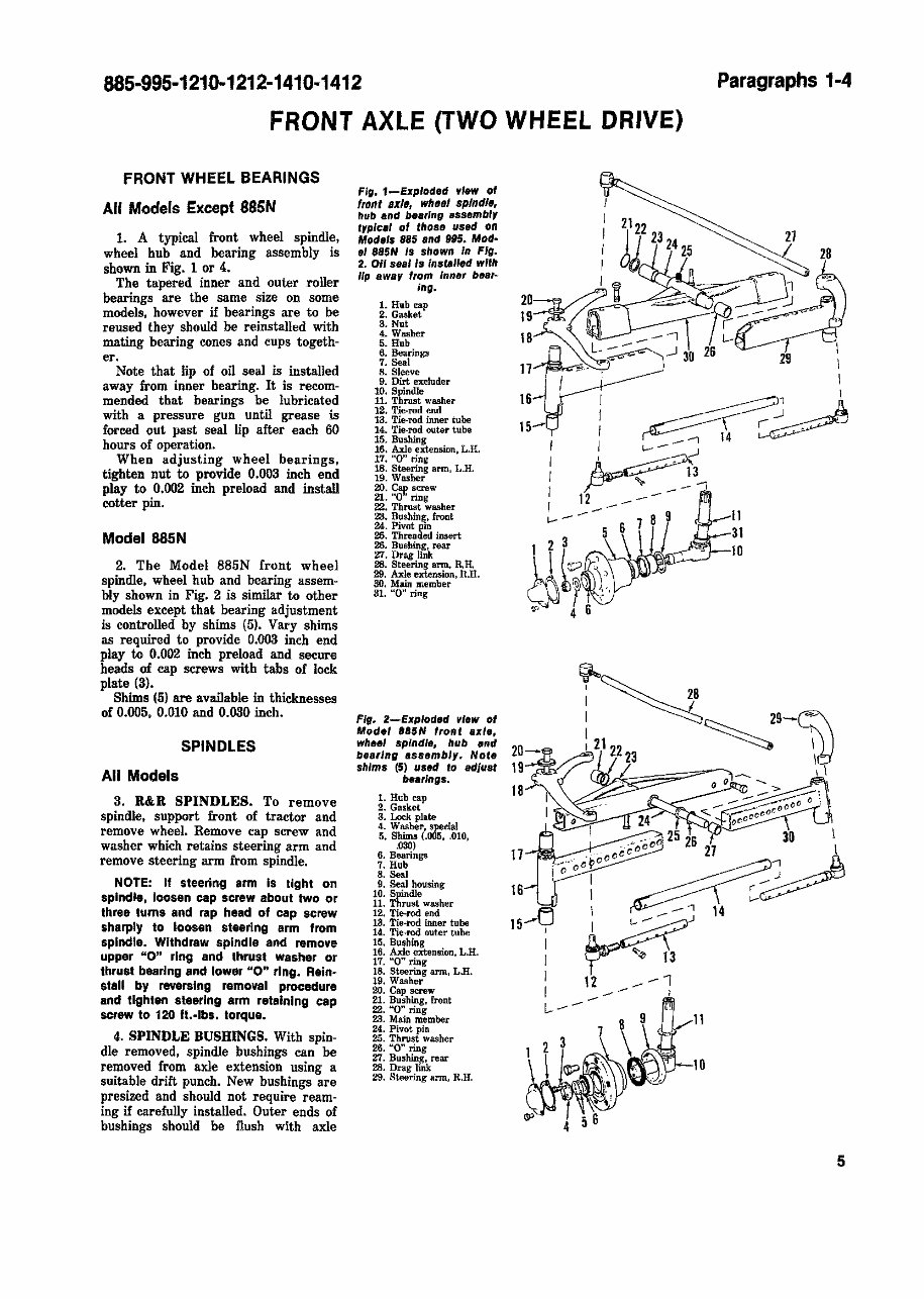 David Brown 885 Tractor Service & Repair Manual preview img 5