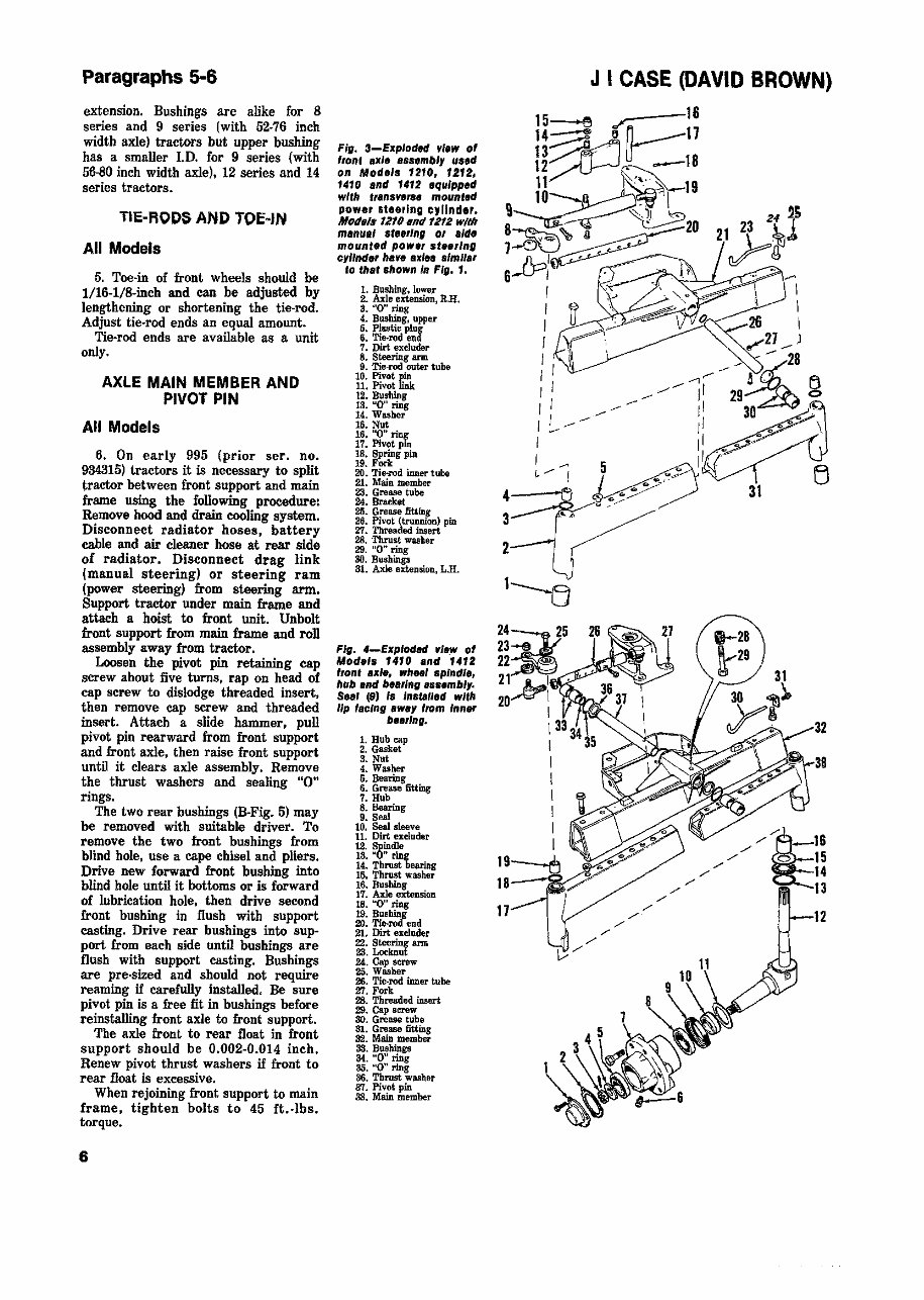 David Brown 885 Tractor Service & Repair Manual preview img 6