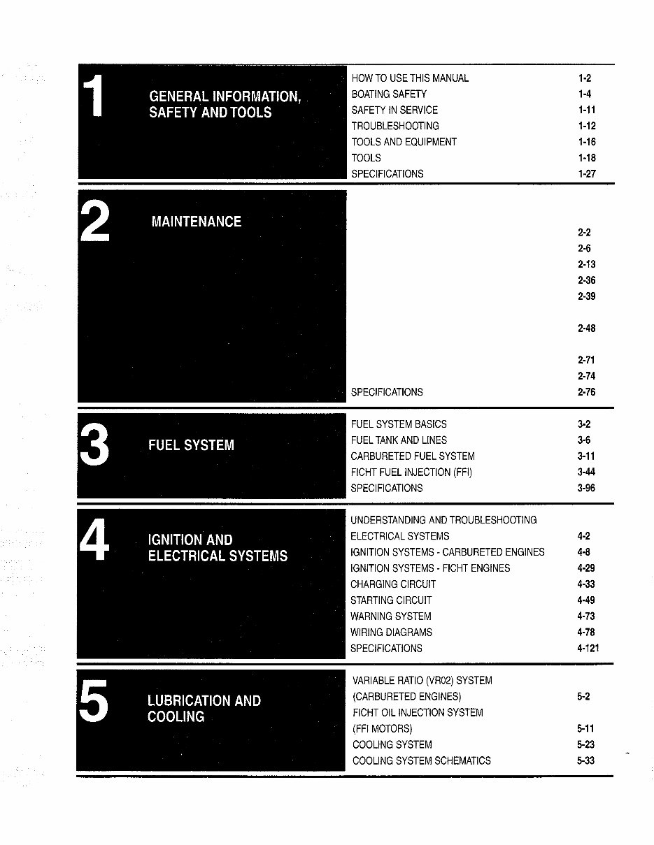 1992-1998 Johnson Evinrude 65-300HP 2-Stroke Outboards OEM Service & Repair Manual preview img 1