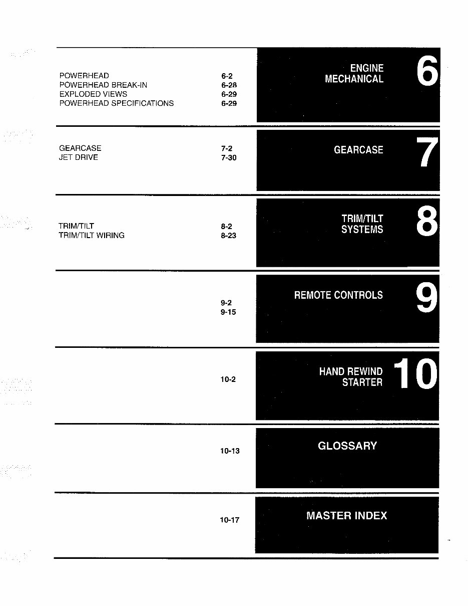 1992-1998 Johnson Evinrude 65-300HP 2-Stroke Outboards OEM Service & Repair Manual preview img 2