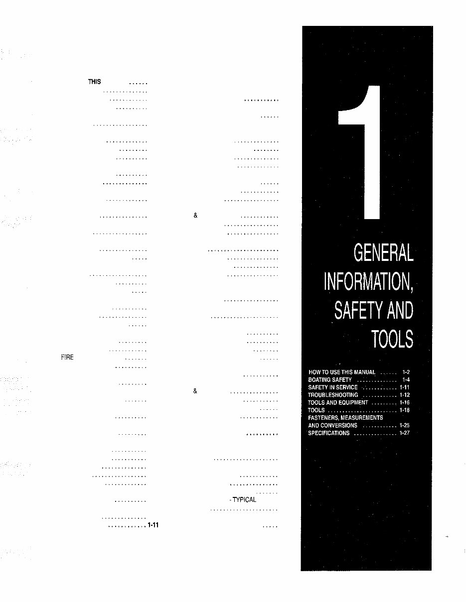 1992-1998 Johnson Evinrude 65-300HP 2-Stroke Outboards OEM Service & Repair Manual preview img 3