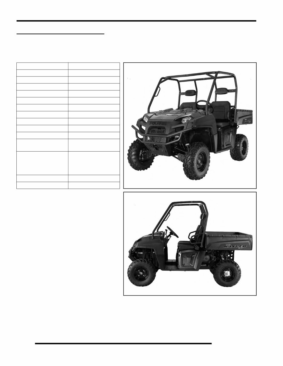 2009 Polaris Ranger 4X4 700 EFI Workshop Service Repair Manual preview img 4