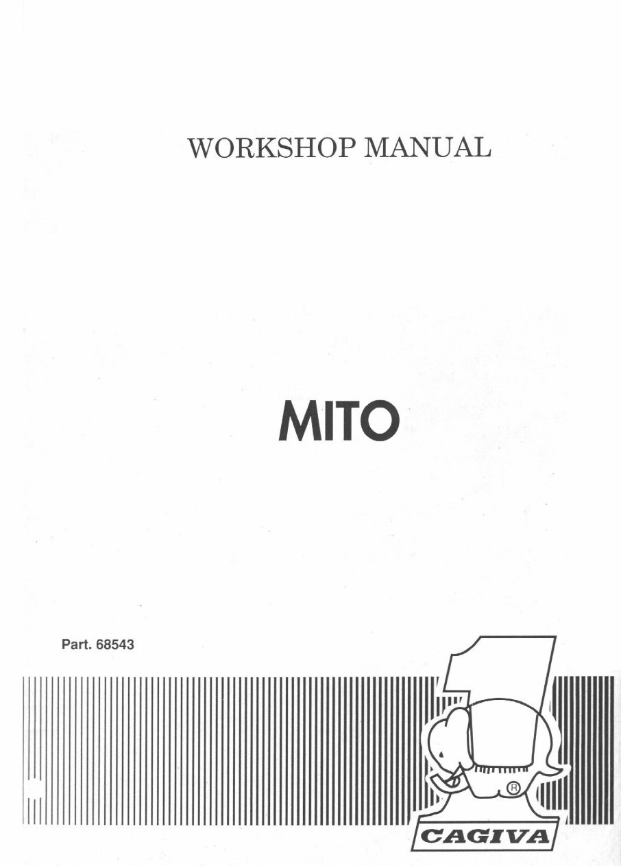 1994-2008 Cagiva Mito Service & Repair Manual preview img 1