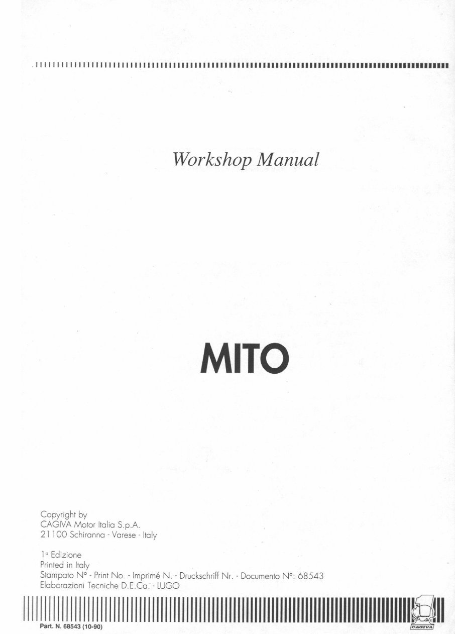 1994-2008 Cagiva Mito Service & Repair Manual preview img 2