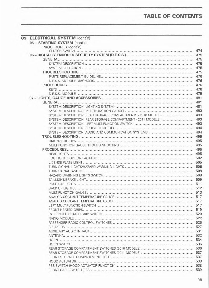 2010-2012 Can-Am Spyder RT / RT-S Roadster Service & Repair Manual preview img 9