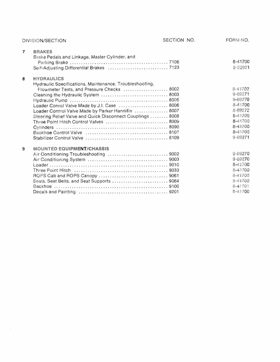 Case 580E Super Loader Backhoe OEM Service & Repair Manual preview img 3