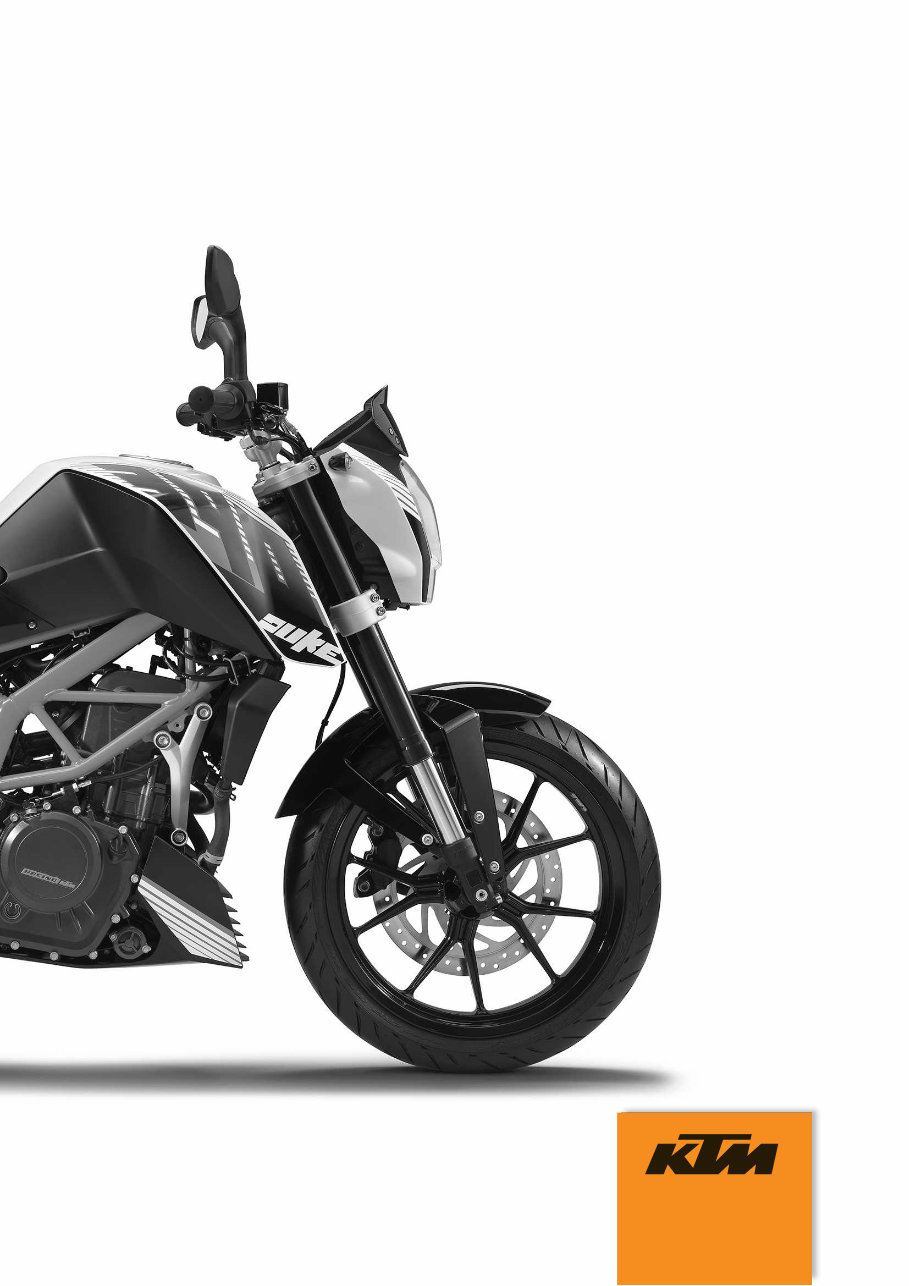 2014 KTM 390 Duke Service & Repair Manual preview img 1