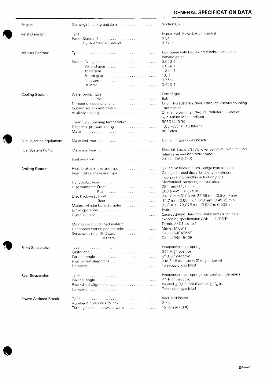 1982-1991Jaguar XJ-S/XJ-SC OEM Service & Repair Manual preview img 6