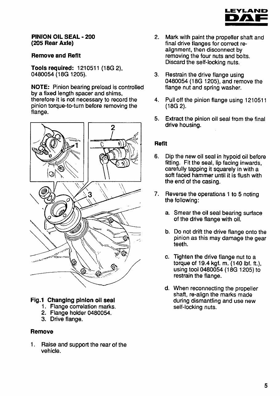 1994-2002 LDV Van Minibus Tipper Cub Pilot Convoy Service & Repair Manual preview img 8
