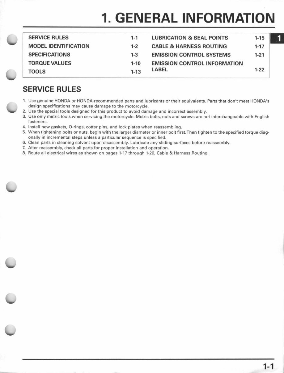TRX250ex service manual repair 2001-2005 TRX 250ex preview img 5