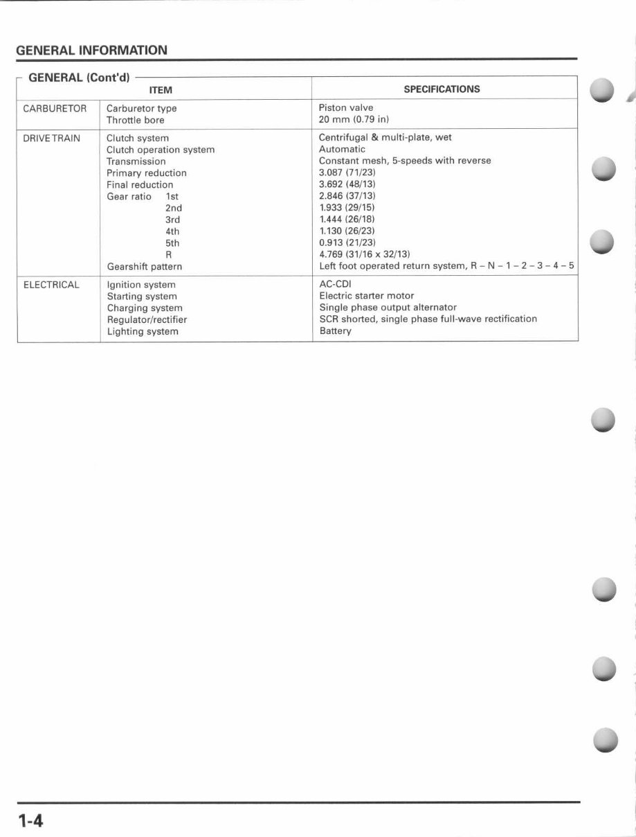 TRX250ex service manual repair 2001-2005 TRX 250ex preview img 8