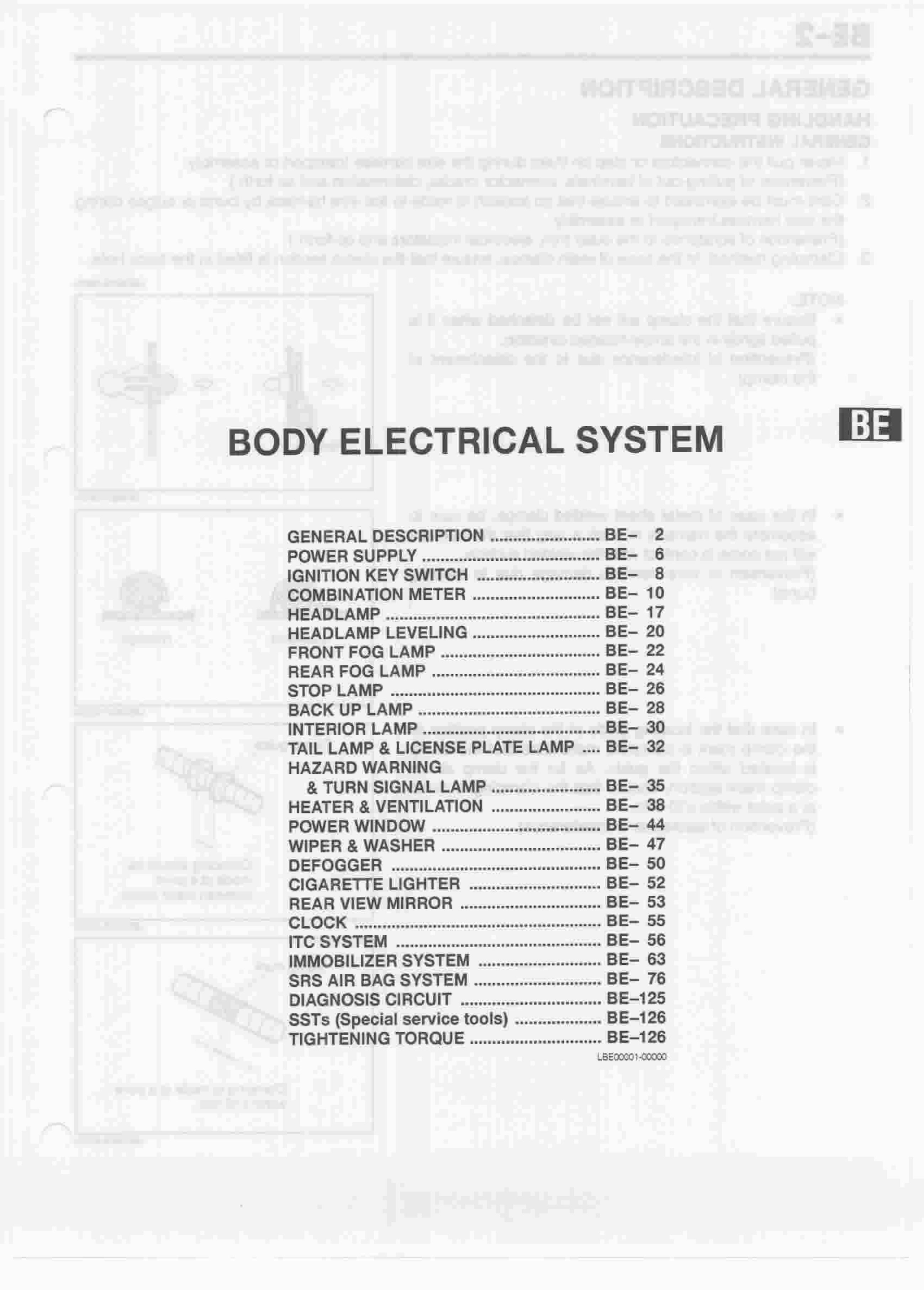 1998-2003 Daihatsu Mira Service & Repair Manual preview img 1