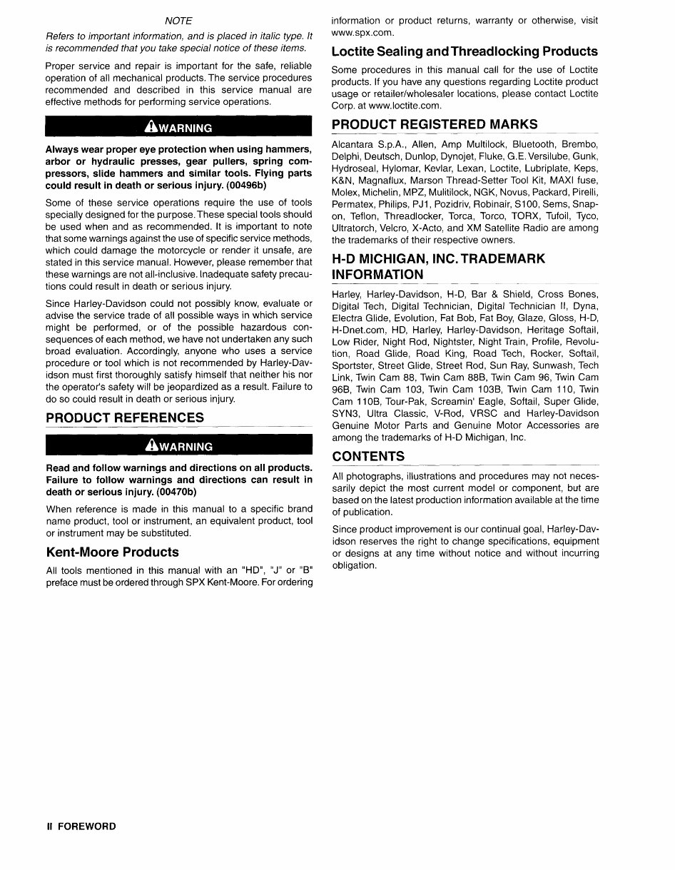 2010 Harley-Davidson Sportster Forty-Eight Service & Repair Manual preview img 3