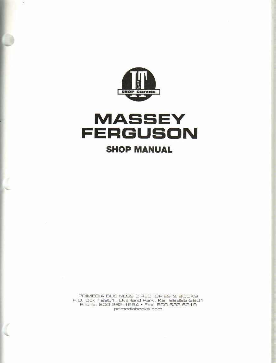 Massey ferguson 362 365 375 383 390 390T 398 Tractor Full Service & Repair Manual preview img 2