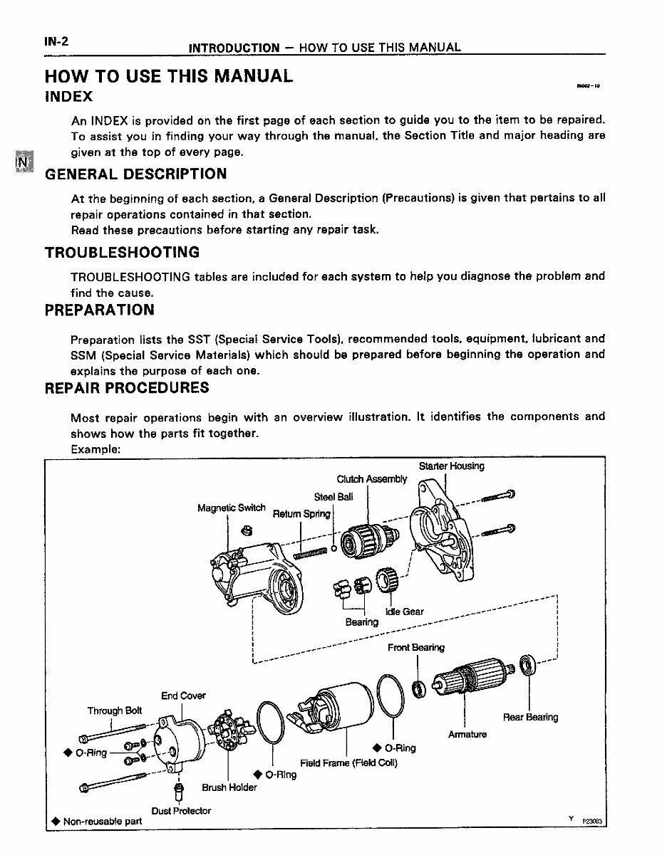 4.5L 1FZ-F & 1FZ-FE Engine Workshop Service Repair Manual preview img 2