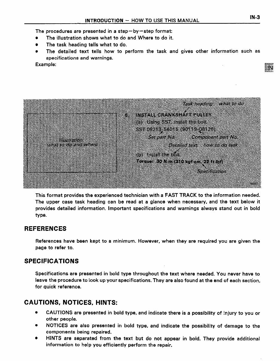 4.5L 1FZ-F & 1FZ-FE Engine Workshop Service Repair Manual preview img 3