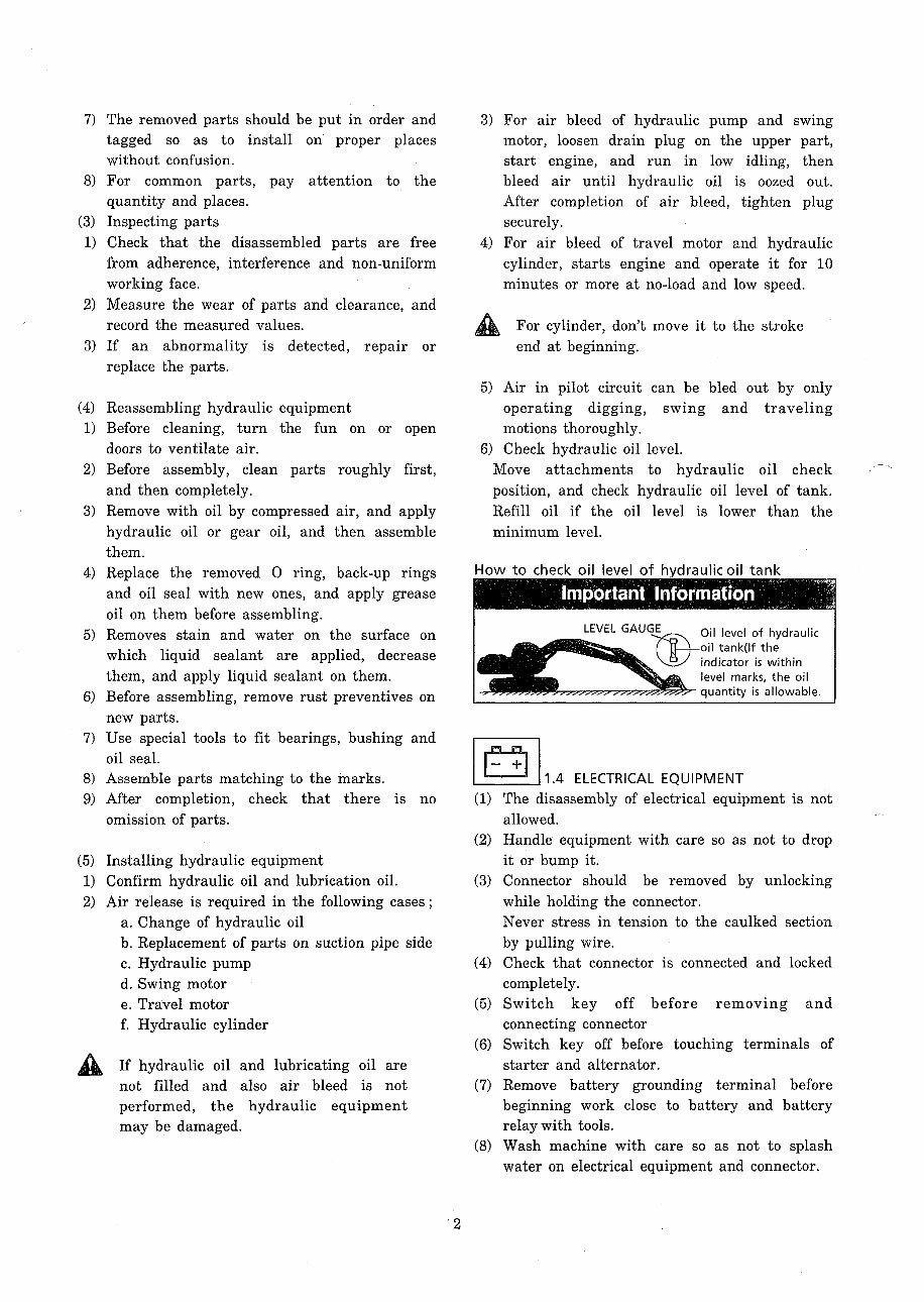 Kobelco 70SR-2 Service Manual preview img 10