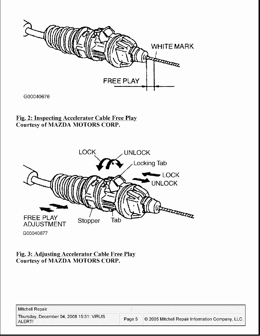 2000-2006 Mazda MPV Service & Repair Manual preview img 5
